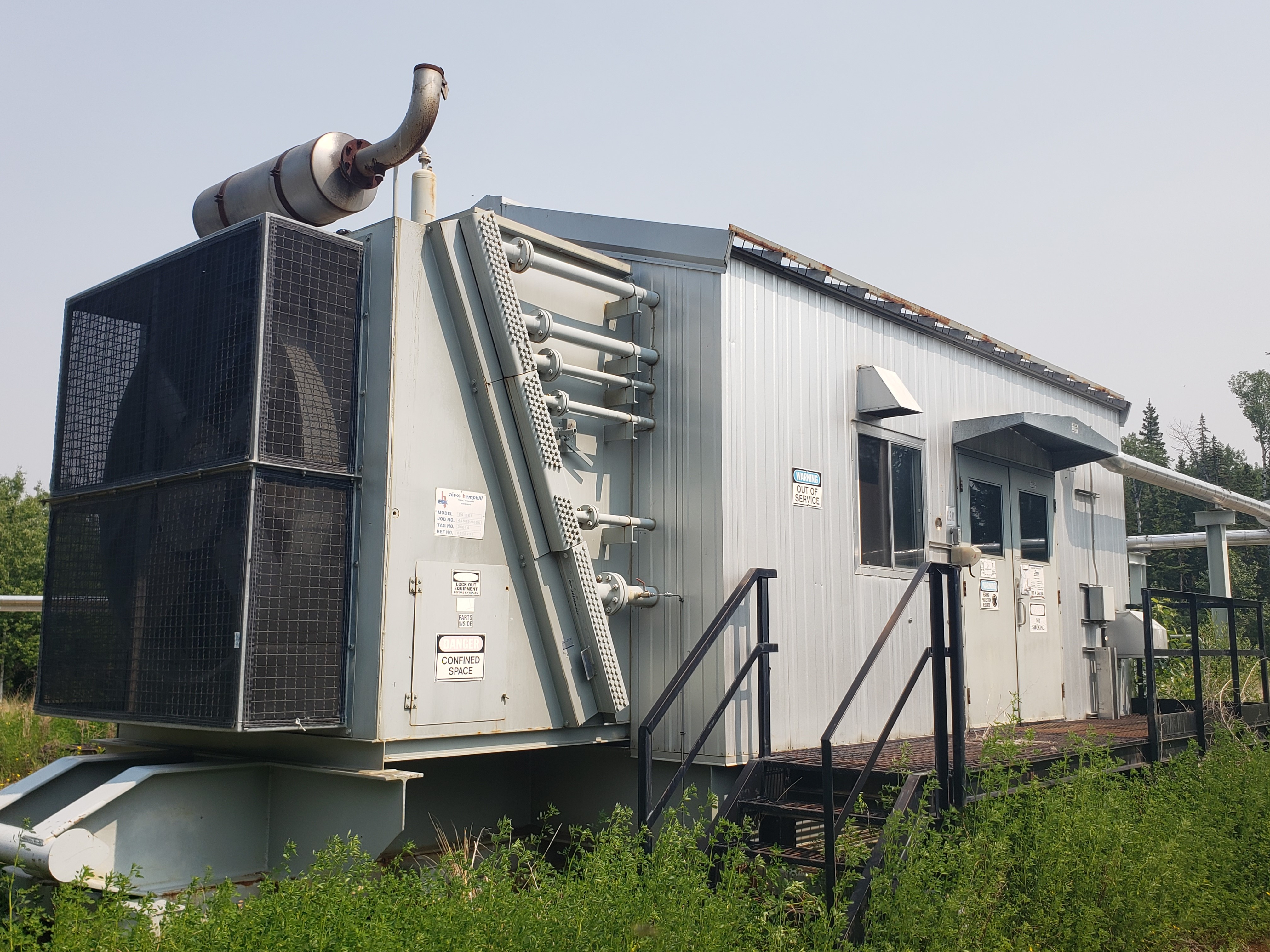 natgas cat 3406 with a kobelco 23lnb screw.