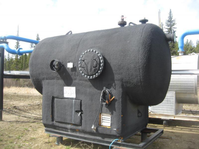 2003 flare knockout 50bbl, coated, insulated