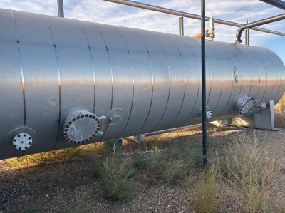 8' x 30' treater/fwko