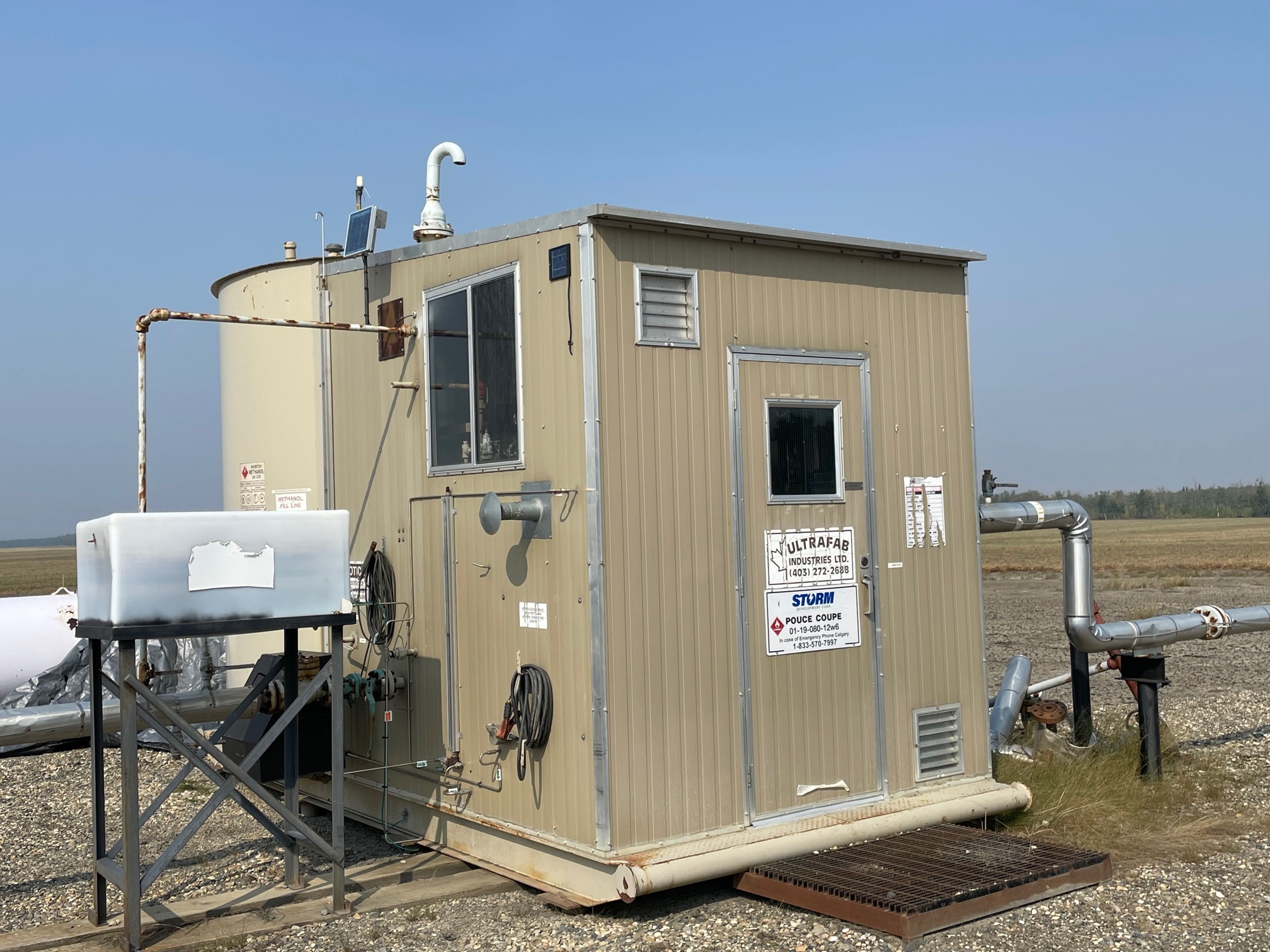 3 phase sep/tank skid. 16