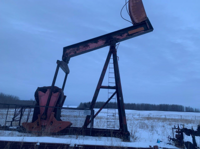 oilwell pumpjack with gear reducer, no motor