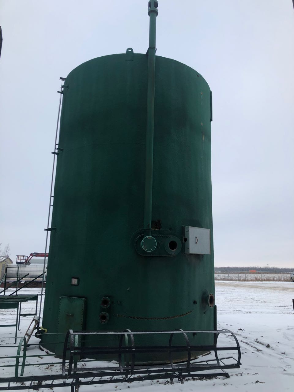 insulated 750bbl tank