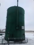 insulated 750bbl tank