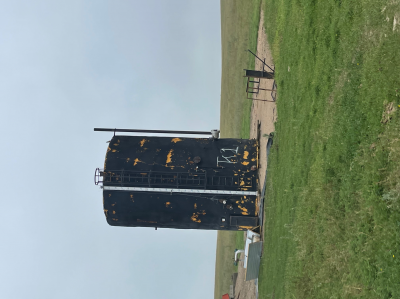 two 750bbl tanks. heated, insulated, emptied and cleaned.