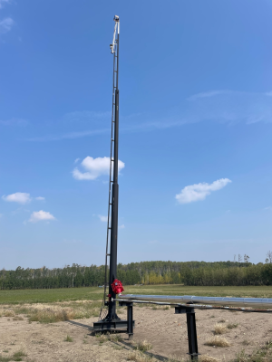 tornado flare stack