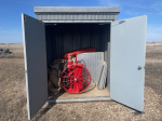 Skidded building, 6' wide x 8' long x 9' high